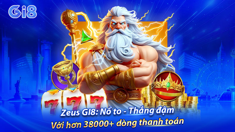 Game Zeus tại GI8 với nhiều thưởng lớn cho người chơi